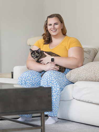 Thumbnail for Emily Mort’s Journey to Finding the Purrfect Home